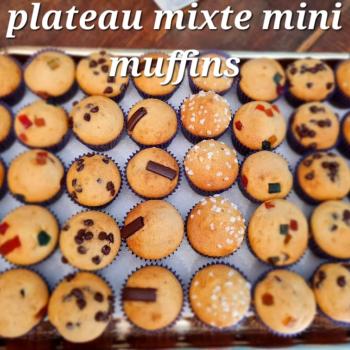 Mignardise muffin plateau mixte