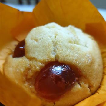 Muffins aux fruits confits