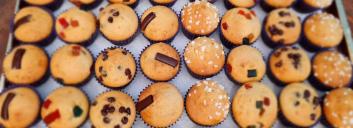 Mignardise muffin plateau mixte