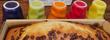 Cake aux pépites de chocolat